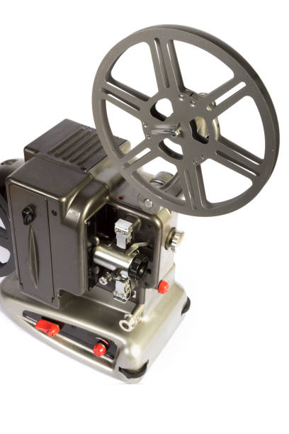 istock Retro or vintage home movie projector 862256846