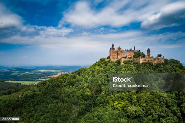 Photo libre de droit de Château De Hohenzollern Allemagne banque d'images et plus d'images libres de droit de Château - Château, Bade-Wurtemberg, Allemagne