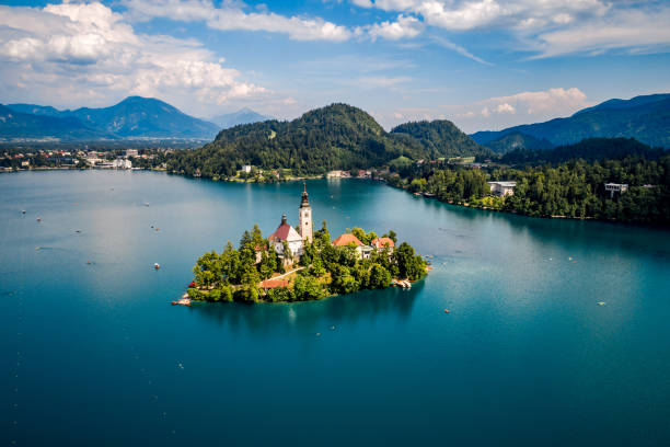 istock Slovenia - resort Lake Bled. 862273498