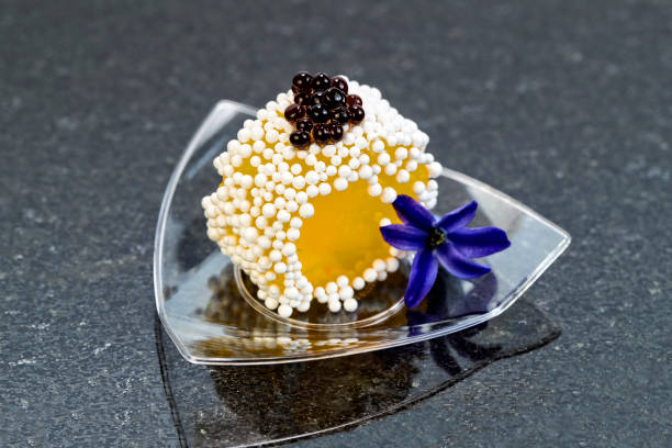 istock Mini desserts and meat canapes vegetable snacks 862279476