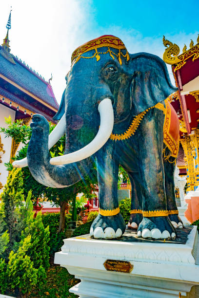 istock Buddhist temple Chiang Mai, Thailand 862283410
