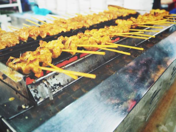 istock Indian tandoori chicken tikka kebabs 862299004