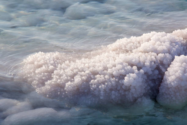 istock Dead Sea salt deposits stones 862310314