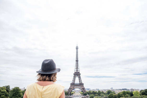 istock Young Woman Exploring Paris France 862320572