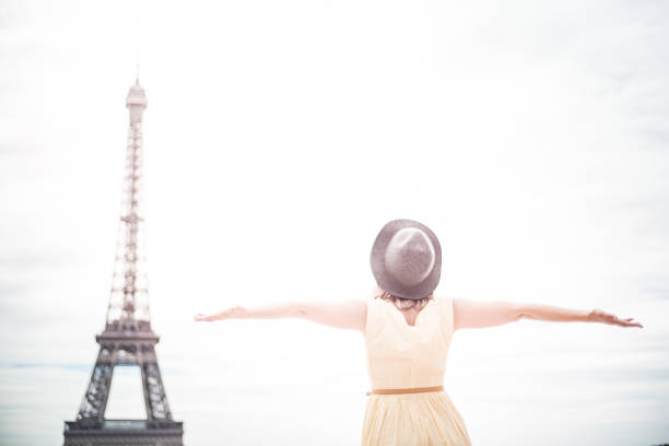 istock Young Woman Exploring Paris France 862320600