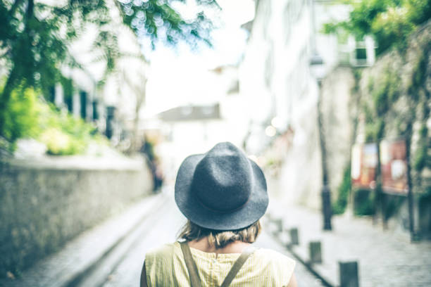 istock Young Woman Exploring Paris France 862320614