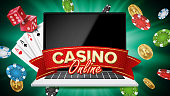 online-casino-banner-vektor-realistische