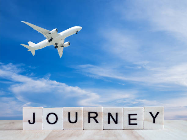 istock Word spell Journey on wooden background 2 862324948