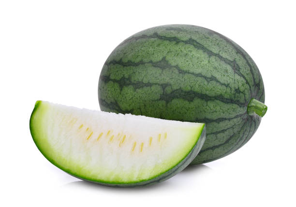 istock young small watermelon with slice isolated on white background 862326914
