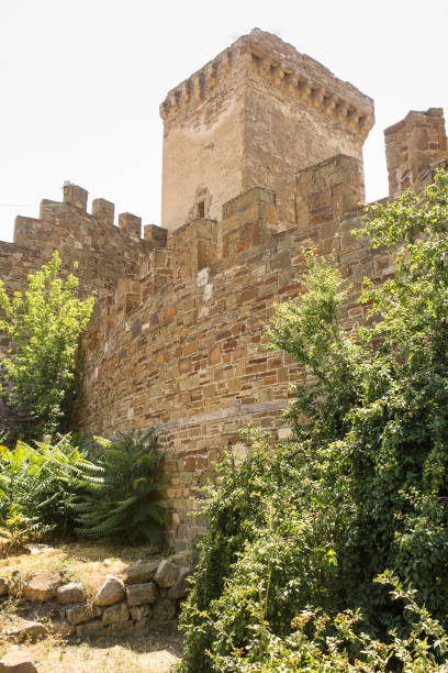 istock Bushes at the fortress walls. 862337246