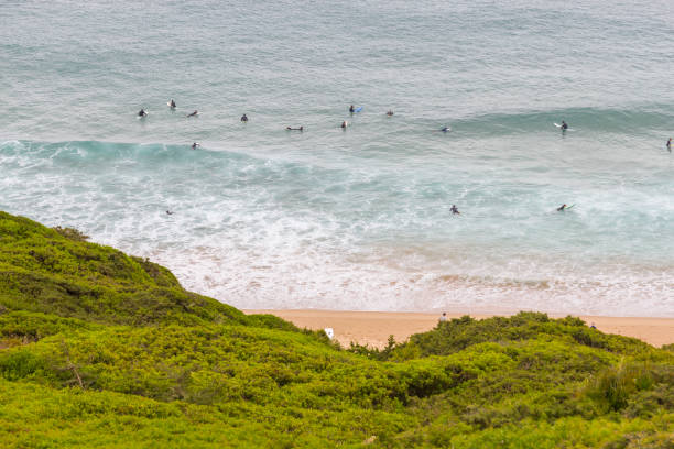 istock Surfers in Beliche beach in Sagres 862337512