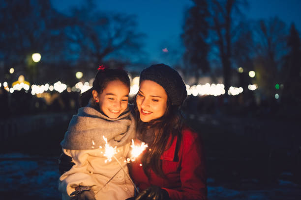 istock Mother and daughter celebrating Christmas 862345438