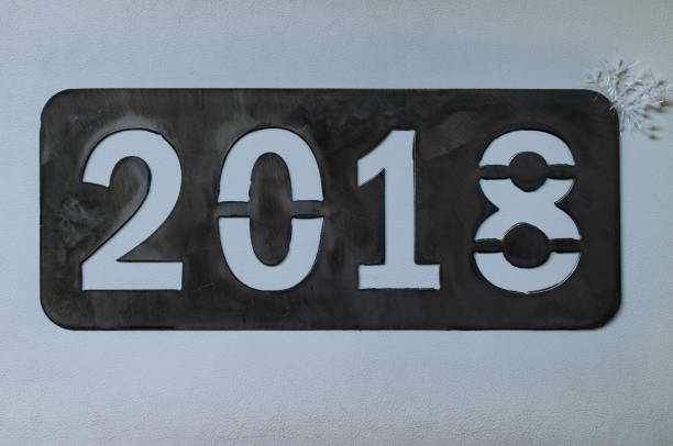 istock The new year's inscription 2018 . 862347222