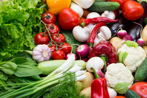 istock Background of fresh vegetables 862348154