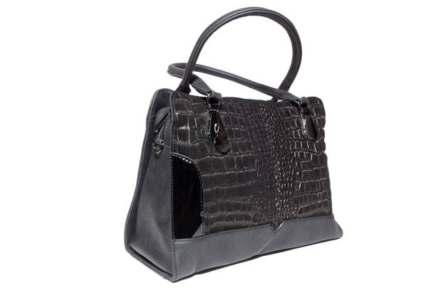 istock women's leather handbag in black 862363400