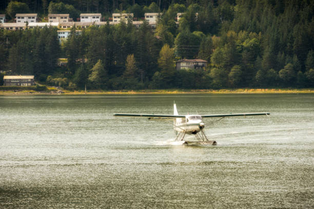 istock Juneau port with prop plane 862363548