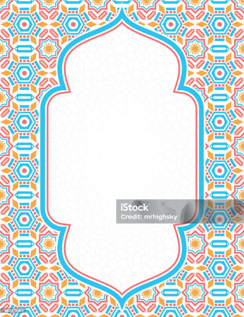 Islamic Classsic Pattern Islamic Background With Classic Eastern Pattern Stock Illustration ...