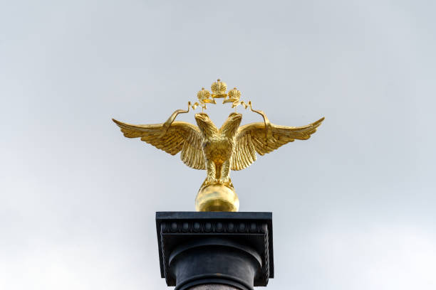 istock Symbol of Russia - doubleheaded eagle 862377666