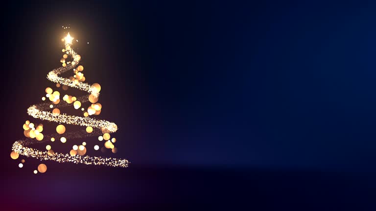 Beautiful Christmas background, seamlessly loopable.