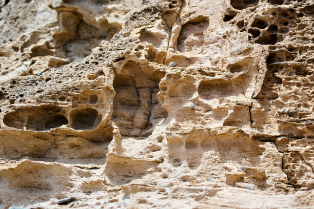 istock Tephra and volcanic lavas in Mogan cliffs in Grand Canary 862378838