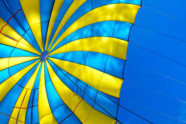 istock Parasailing on sky background. Phuket, Thailand 862379124