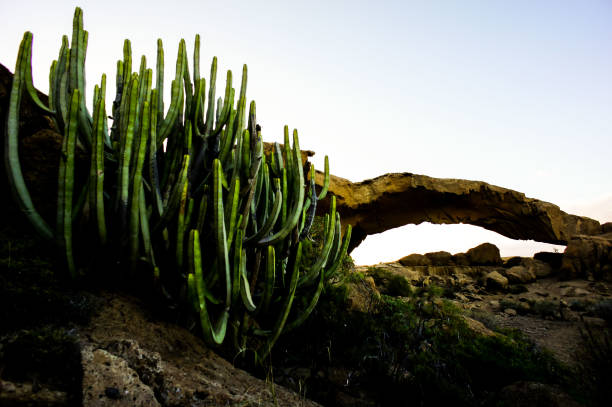 istock Natural Arch in the Desert 862418872