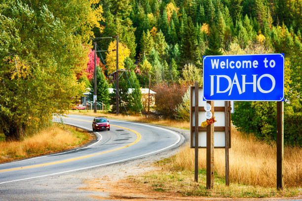 istock Welcome to Idaho Sign 862426518