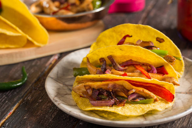 istock Delicious Chicken Tacos 862427426