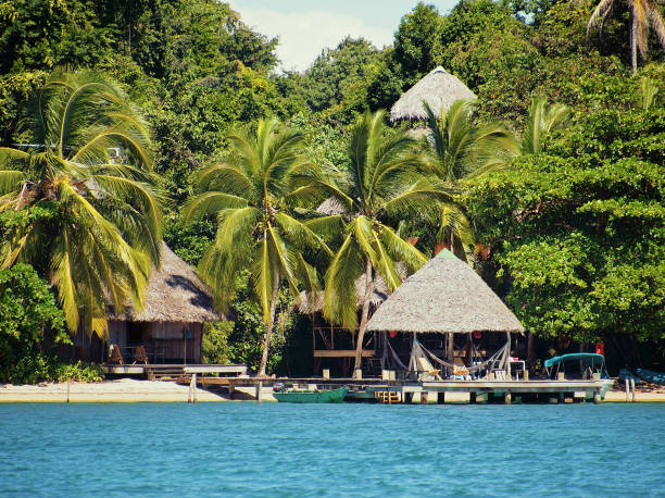 istock Tropical resort on the beach 862450506