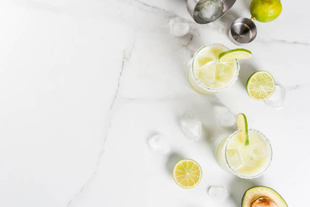 istock Avocado and lime margarita 862452936