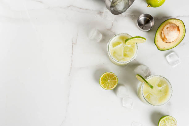 istock Avocado and lime margarita 862452982