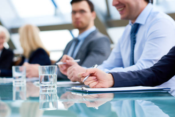 istock Business conference as way of personal development 862456922