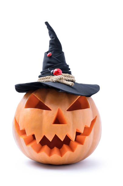 istock Jack's head of a lantern carved from pumpkin for Halloween 862468702