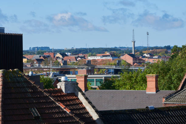 istock Roof top view in Odense 862476776