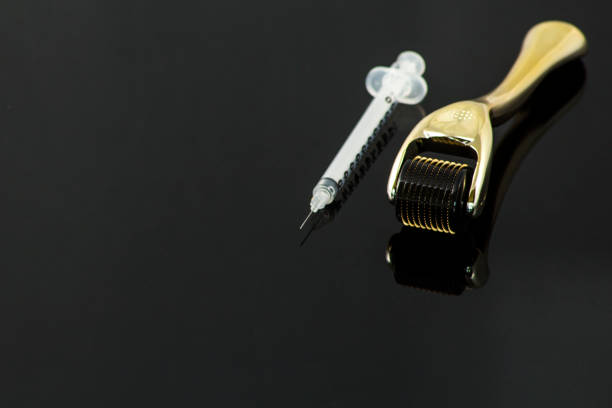istock Dermaroller for medical micro needling therapy 862481180