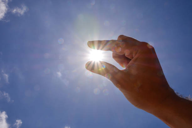 istock Hand over the Sky and Sun 862487870