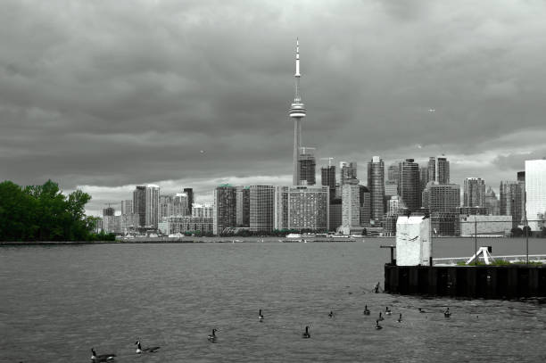 istock Toronto Skyline From A Distance 862488918