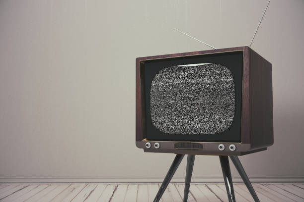 istock Interior with vintage TV 862491860