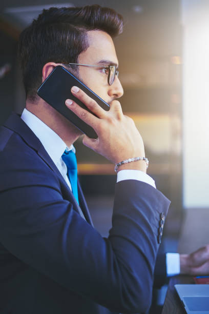 istock Businessman talking on the phone 862494470