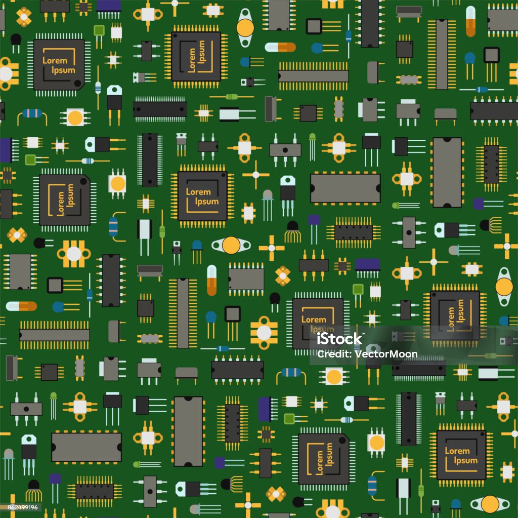 Computer Chip Technology Processor Circuit Motherboard Information ...