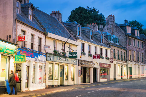 istock Storefronts in downtown Inverness Scotland UK 862506084