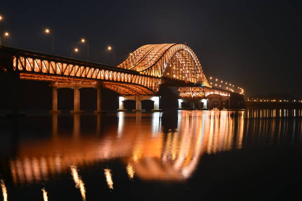 istock Banghwa bridge, over Han-River, Seoul, Korea 862507618