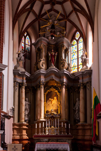 istock Interior of St. Anne's Church, Vilnius, Lithuania. 862508302