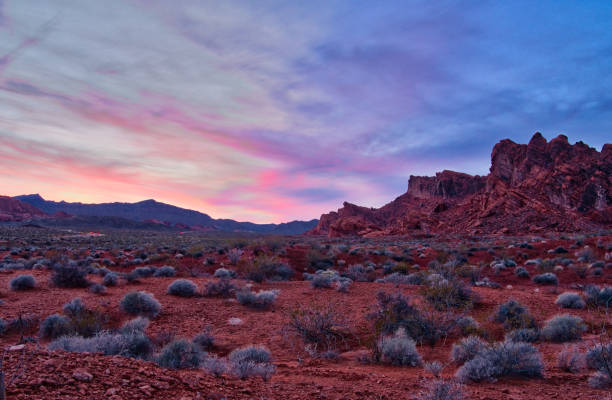 istock View of Sunset. Valley of Fire, Nevada 862514784