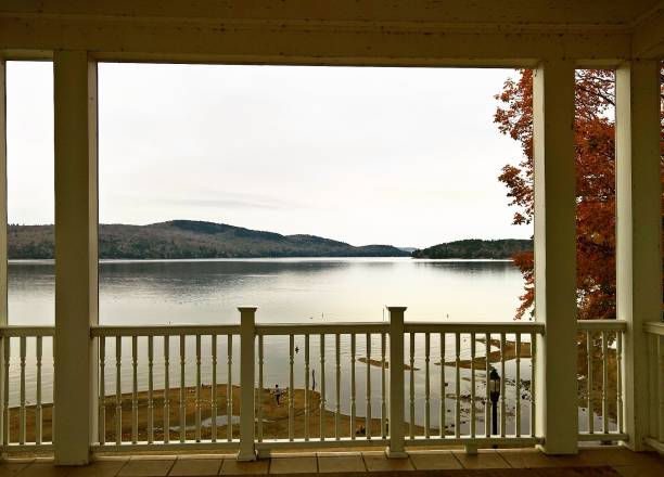 istock Autumn over Lake Schroon, NY 862525254