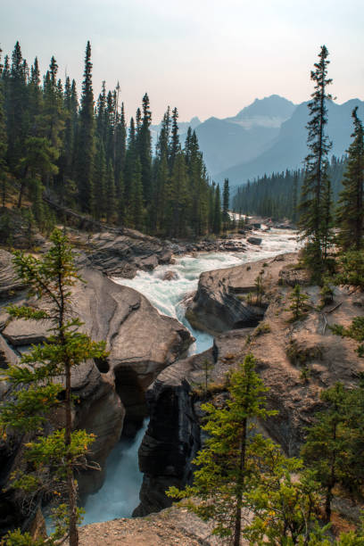 istock View from Mistaya Canyon at Banff in Canada 862532254