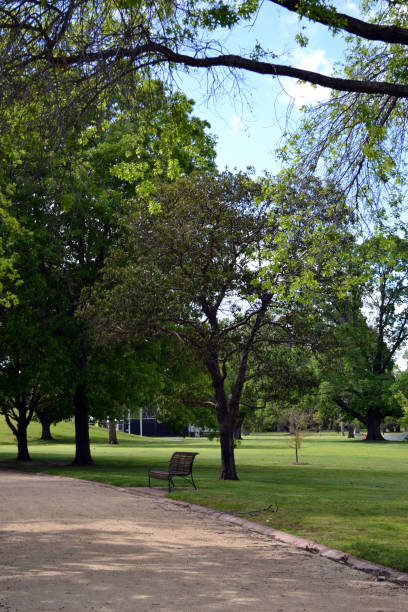 The view around Royal Botanic Garden, Melbourne, Australia