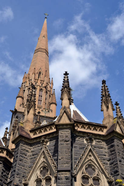The Catholic cathedral of St. Patrick in Melbourne, Australia. Pic was taken in September 2016.