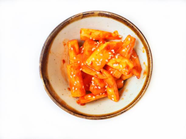 istock Daikon radishes isolated kimchi korean food 862546448