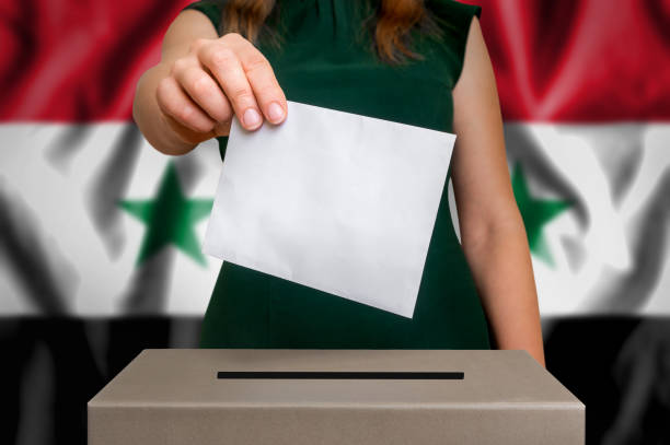 istock Election in Syria - voting at the ballot box 862556688